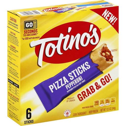 Microwaveable Pizza Stick