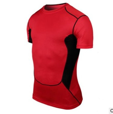 Men's Fitness Short-Sleeve Compression Shirt