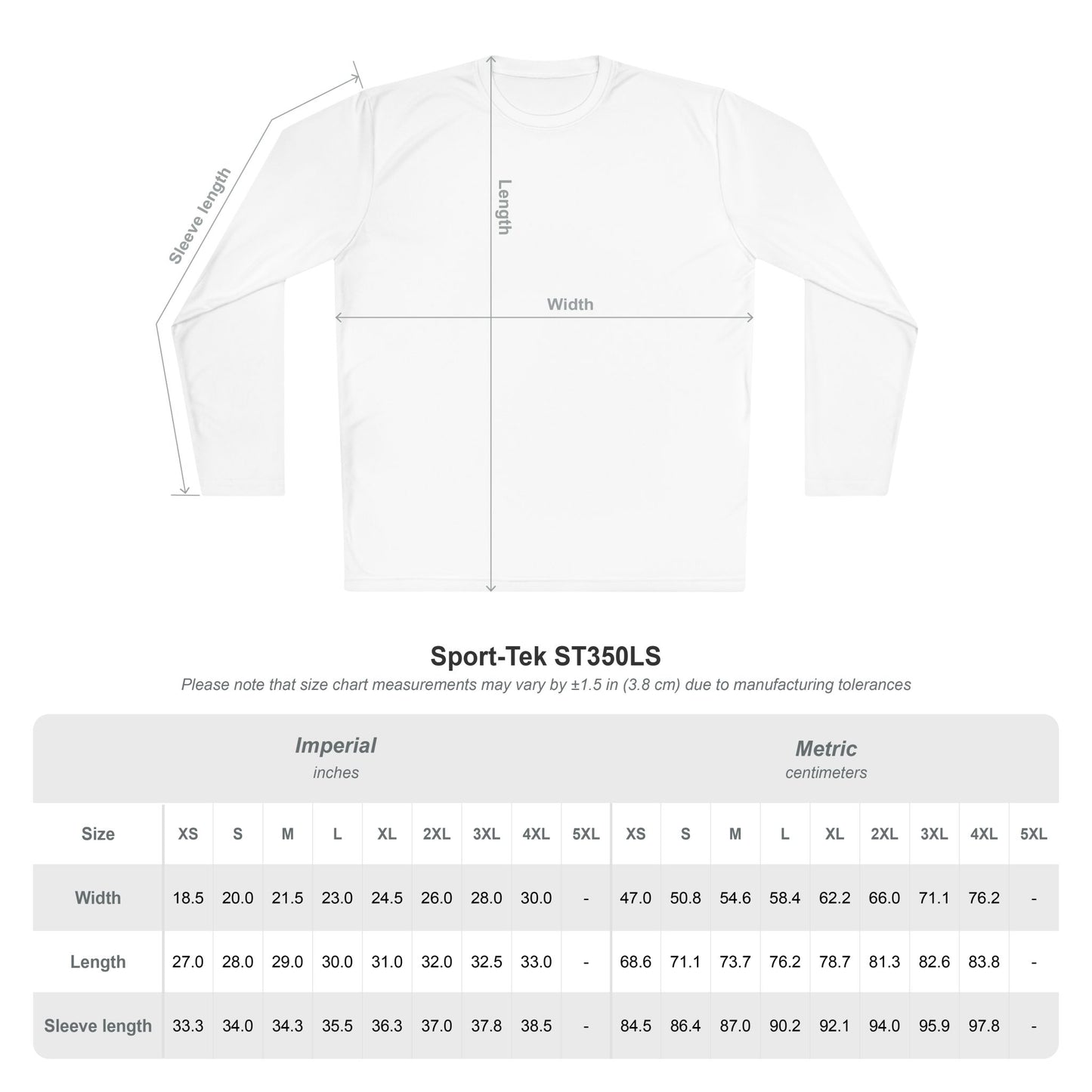 Honor USA Logo Long Sleeve Tee
