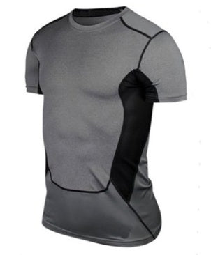 Men's Fitness Short-Sleeve Compression Shirt