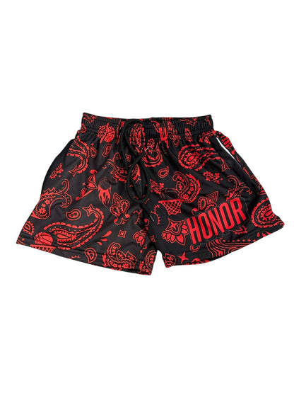 Honor Paisley Training Shorts